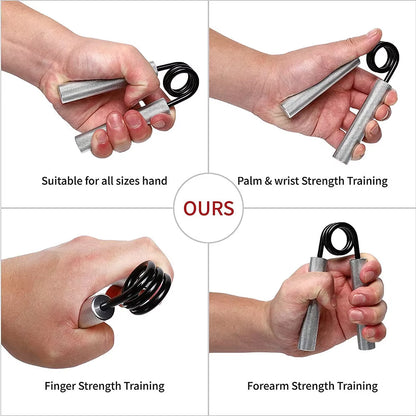 Heavy Grip Strength Training Device for Muscle Development and Wrist Rehabilitation (100-350 lbs)